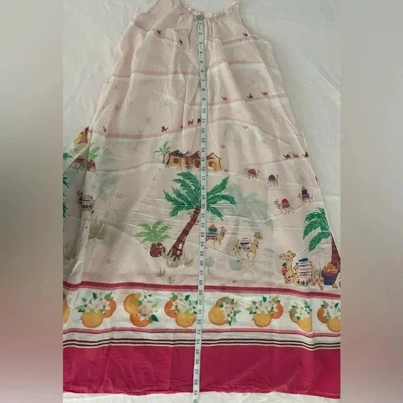 Kate Spade Dive Right in Desert Print Coverup Large - Picture 15 of 16